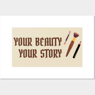 Beauty bloggers create stories Posters and Art